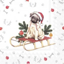 Коктейлни салфетки 20бр Dog Mas
